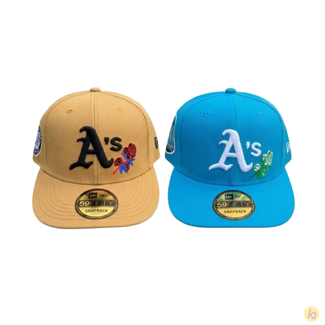 as cap yellow&blue